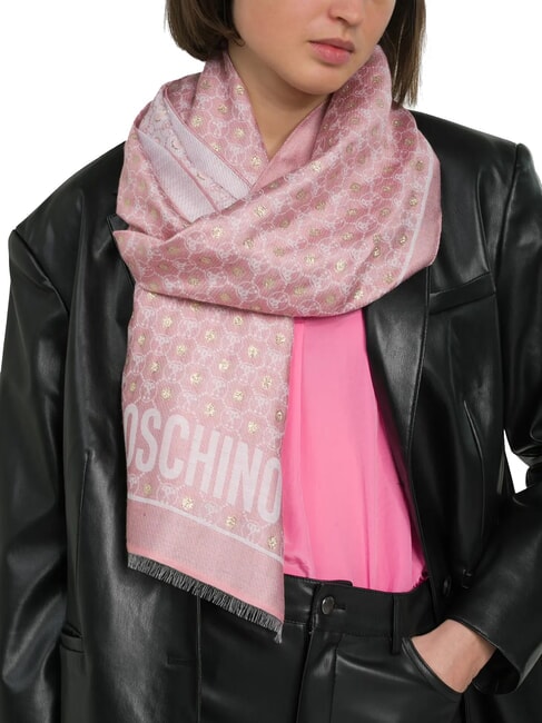 MOSCHINO JEWELS Szalik róża - Szaliki