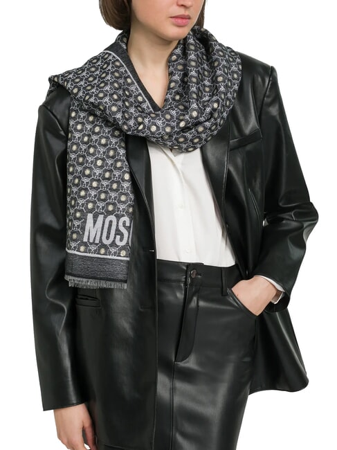 MOSCHINO JEWELS Szalik antracyt - Szaliki