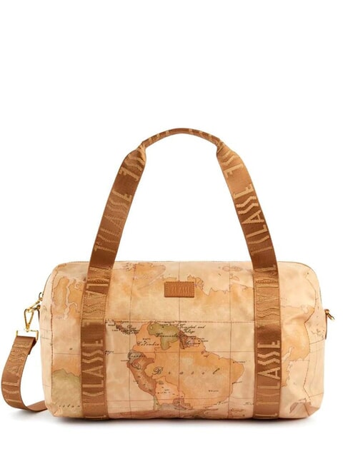 ALVIERO MARTINI PRIMA CLASSE GEO CLASSIC Torba weekendowa z paskiem na ramię NATURALNY - Mnóstwo