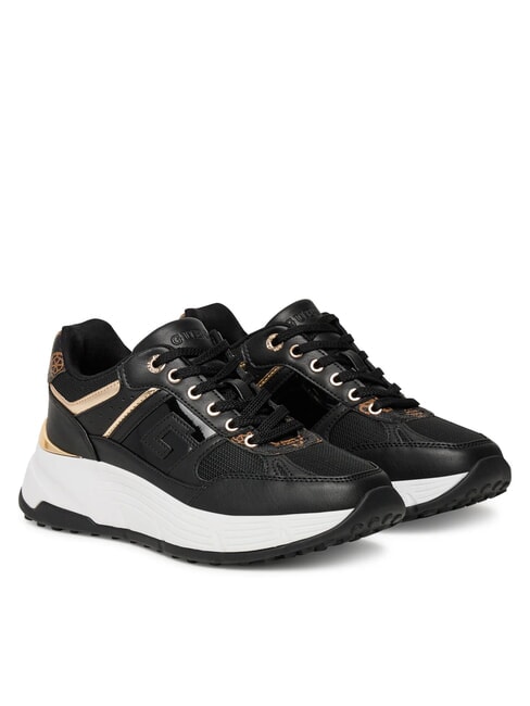 GUESS FONZI Trampki do biegania CZARNY - Buty damskie