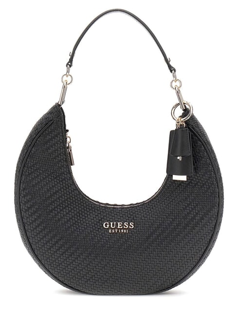 GUESS MIREMA  Torba na ramię CZARNY - Torby damskie