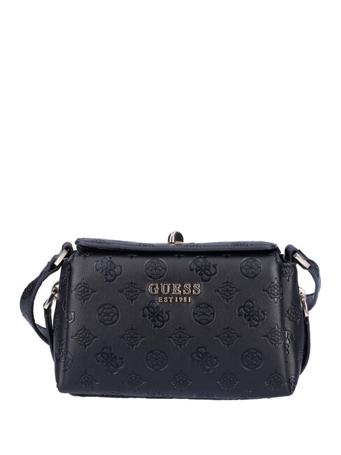 GUESS PHOEBE  Mała torba na ramię czarne logo - Torby damskie