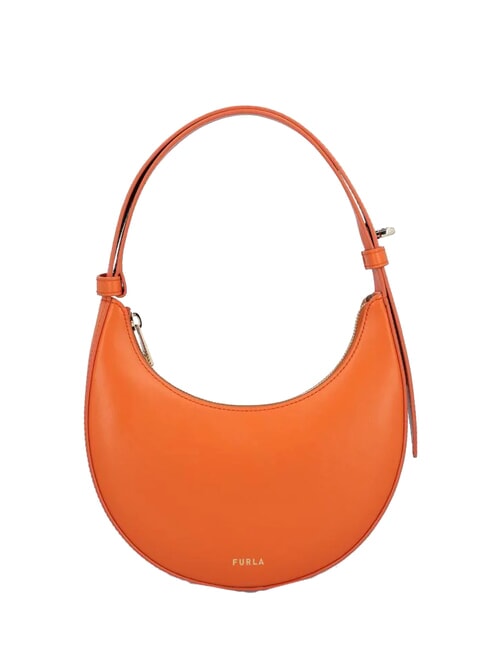 FURLA DELIZIA  Mała torebka na ramię, ze skóry papryka - Torby damskie