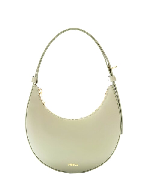 FURLA DELIZIA  Mała torebka na ramię, ze skóry lekka szałwia - Torby damskie