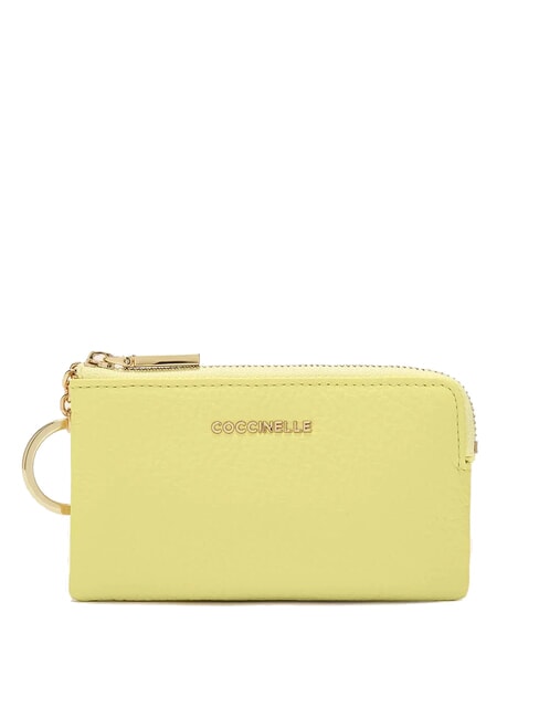 COCCINELLE METALLIC SOFT Saszetka na monety mycie wapnem - Portfele damskie