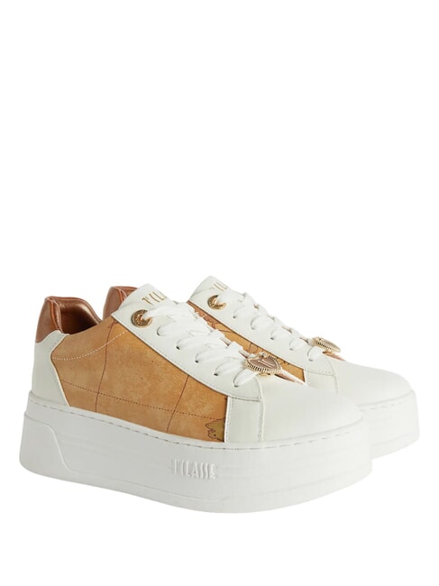 ALVIERO MARTINI PRIMA CLASSE GEO CLASSIC ELEVATE Wysokie trampki NATURALNY - Buty damskie