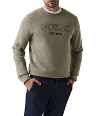 GUESS BEAU  Bluza z okrągłym dekoltem mchowo zielony - Bluzy męskie - 1