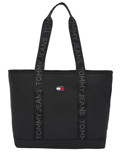 TOMMY HILFIGER TJW DAILY Tote Torba na ramię czarny - Torby damskie