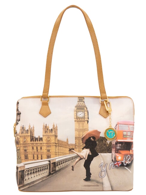YNOT YESBAG Torba na ramię z paskiem na ramię londyńska miłość - Torby damskie
