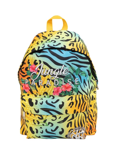 YNOT JUNGLE PARADISE Plecak z nadrukiem żółty - Torby damskie