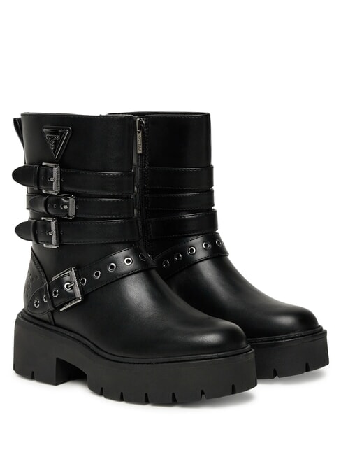 GUESS SALVO  Botki CZARNY - Buty damskie