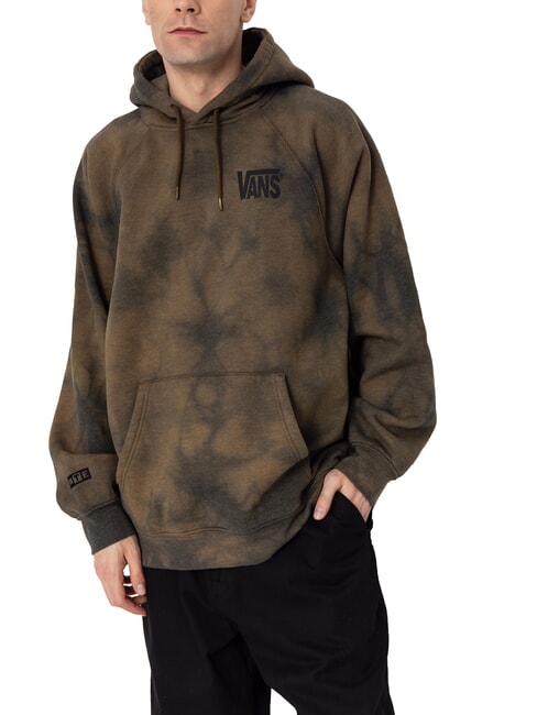 VANS MTE CANYONLANDS Bluza z kieszenią i kapturem sepia - Bluzy męskie