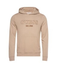 GUESS BEAU Bluza z kapturem kamień z pasadeny - Bluzy męskie - 1