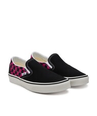 VANS CLASSIC POP CHECK Wsuwane trampki w kratkę - Buty uniseks