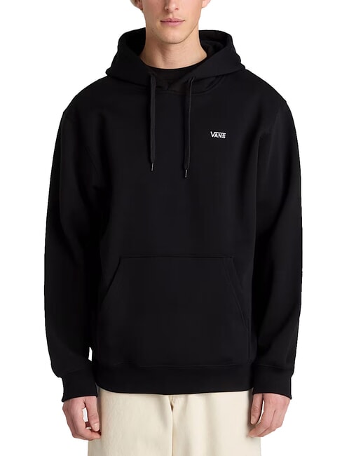 VANS LEFT CHEST II LOOSE Bluza z kapturem czarny - Bluzy męskie