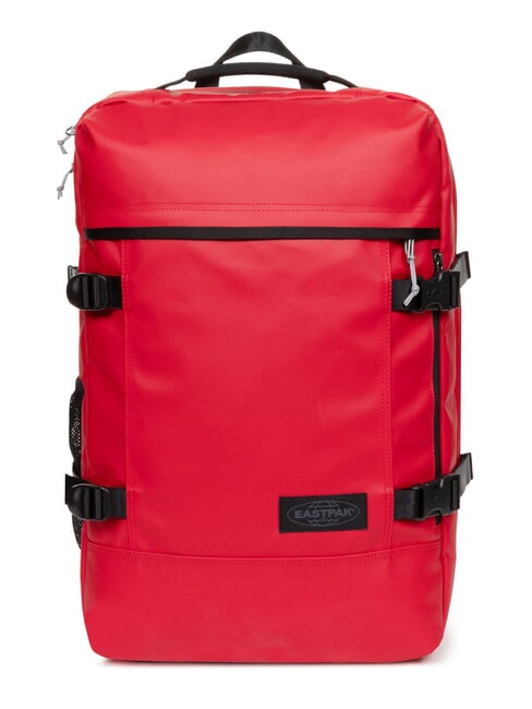 EASTPAK TRAVELPACK WP Plecak podróżny torba podróżna plandeka czerwona - Plecaki na laptopa do pracy