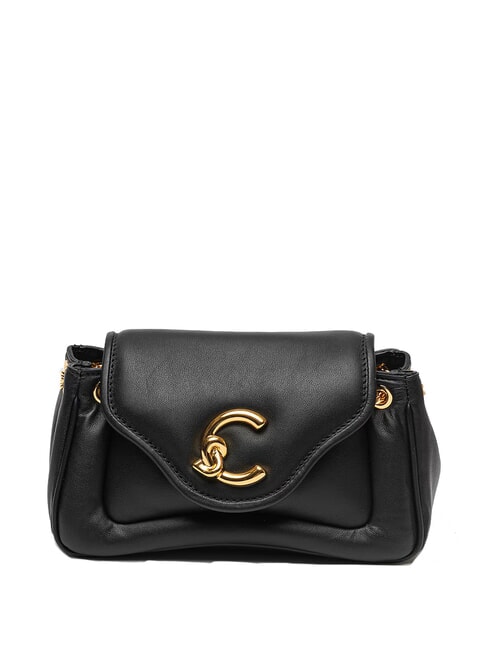 COCCINELLE C-ME FLUFFY Torba na ramię Czarny - Torby damskie