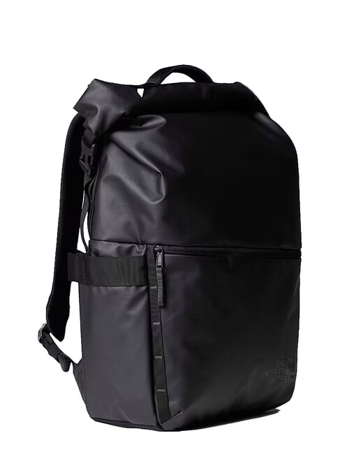 THE NORTH FACE BASE CAMP VOYAGER Plecak z rolowaną górą, mieści laptopy do 16" tnf czarny/asfaltowoszary - Plecaki szkolne i rekreacyjne