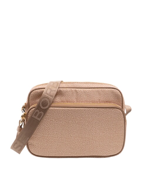 BORBONESE CAMERA CASE MEDIA ECO LINE Torba na ramię fiołkoworóżowy - Torby damskie