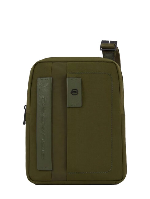 PIQUADRO P16 PLUS SPECIAL Torba na iPada mini ZIELONY - Torby na ramię męskie