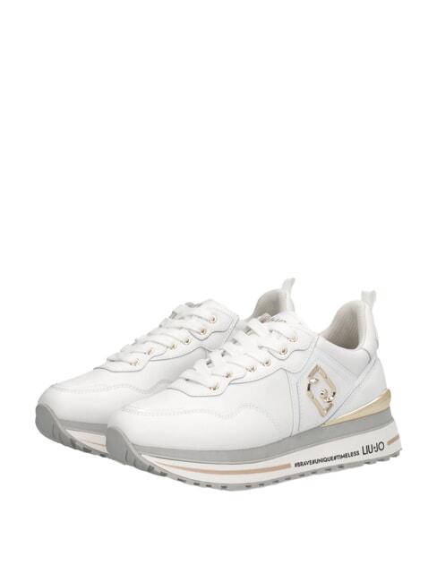 LIUJO MAXI WONDER 01  Adidasy biały - Buty damskie