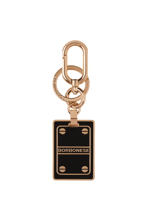 BORBONESE KEYRING Brelok bez czarnego/jasnego złota - Brelok