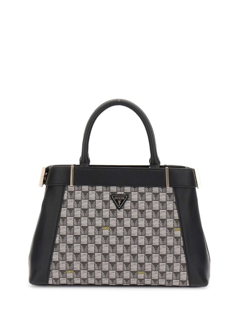 GUESS G WAVE 2 Torebka z nadrukowanym logo jet set czarne logo - Torby damskie