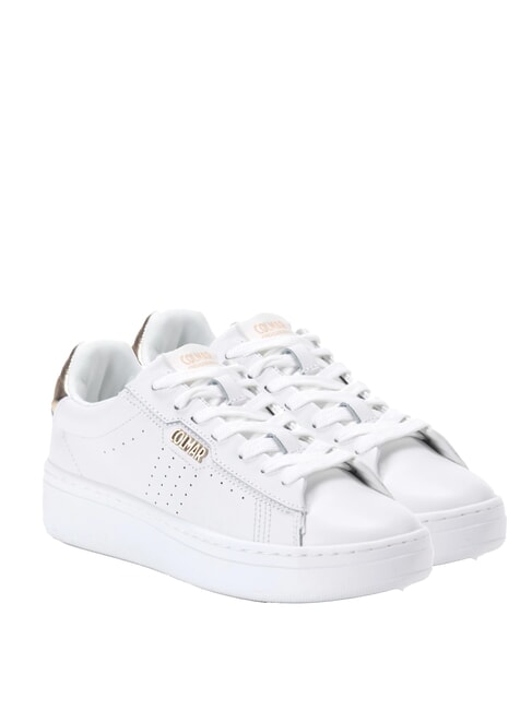COLMAR BATES GLAM Adidasy białe złoto - Buty damskie