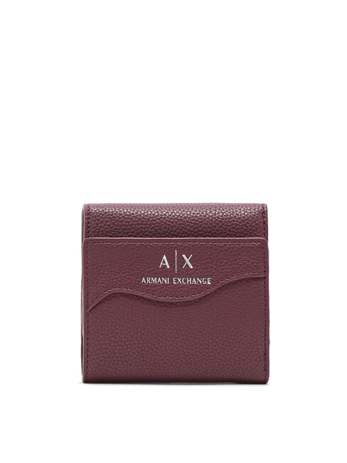 ARMANI EXCHANGE WAVE Mini portfel rowek - Portfele damskie