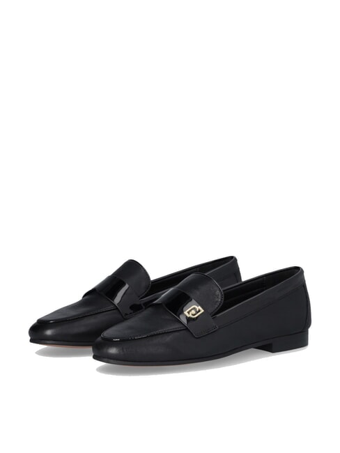 LIUJO EMEL 05 Mokasyny skórzane czarny - Buty damskie