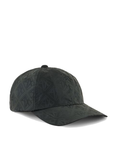 ARMANI EXCHANGE BASEBALL HAT Kapelusz z satyny odrzutowiec - Włosy