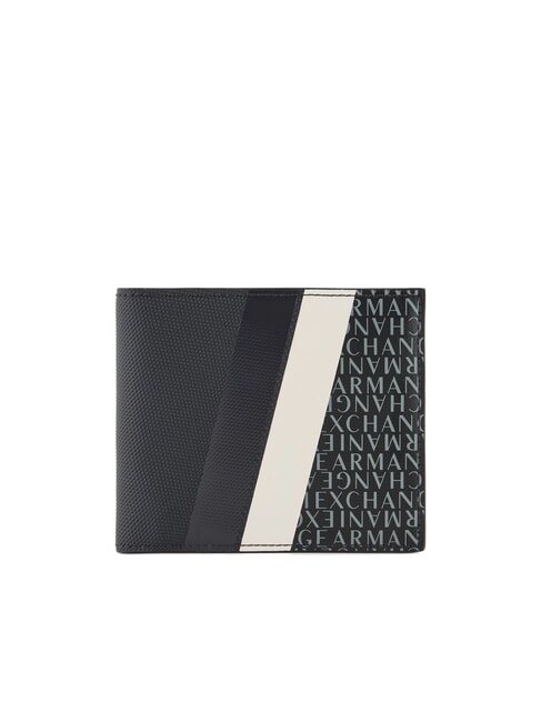 ARMANI EXCHANGE DYLAN Portfel na karty głęboki granat/głęboki granat - Portfele męskie