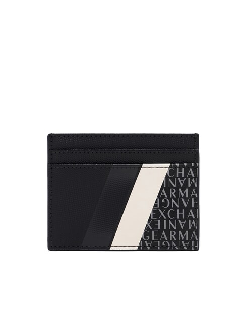 ARMANI EXCHANGE DYLAN Płaski uchwyt na karty kredytowe głęboki granat/głęboki granat - Portfele męskie