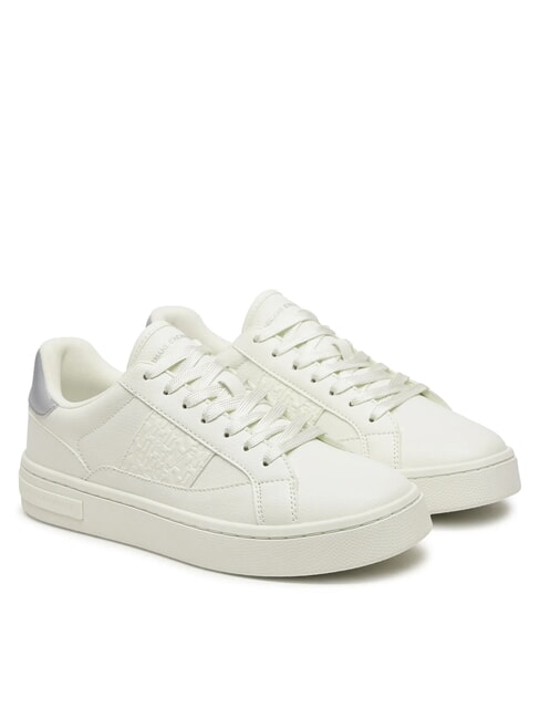ARMANI EXCHANGE A|X Trampki z metalową wstawką zwh/zwh - Buty damskie