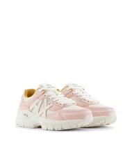 ARMANI EXCHANGE A|X Masywne trampki z wstawkami z siateczki - Buty damskie
