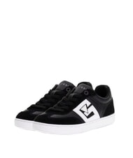 GUESS NOCHEE Trampki z wstawkami zamszowymi CZARNY - Buty damskie - 1