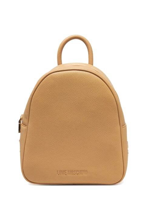 LOVE MOSCHINO SMOOTH  Plecak piasek - Torby damskie