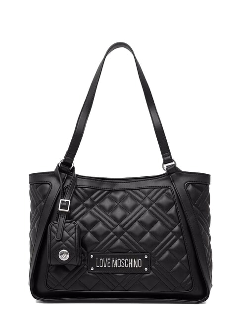LOVE MOSCHINO QUILTED  Torba na zakupy Czarny/Czarny - Torby damskie
