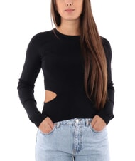 CALVIN KLEIN CK JEANS Sweter z wycięciem z boku - Koszulki damskie