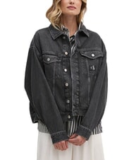 CALVIN KLEIN CK JEANS Kurtka dżinsowa bawełniana - Kurtki damskie