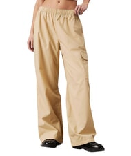 CALVIN KLEIN CK JEANS Spodnie cargo bawełniane - Spodnie damskie