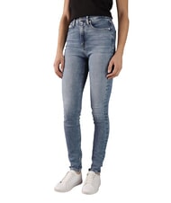 CALVIN KLEIN CK JEANS Obcisłe dżinsy z wysokim stanem - Jeansy damskie