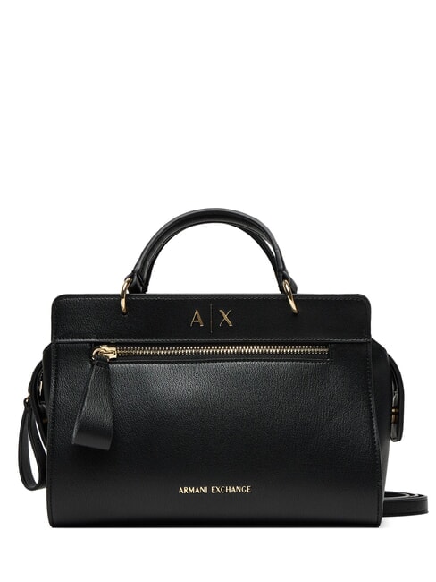 ARMANI EXCHANGE NICOLE Torebka z paskiem na ramię czarny - Torby damskie