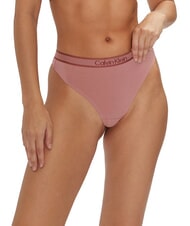 CALVIN KLEIN CK Stringi z gumką z logo - Majtki damskie