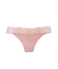 CALVIN KLEIN CK Majtki z mikrofibry z koronką - Majtki damskie