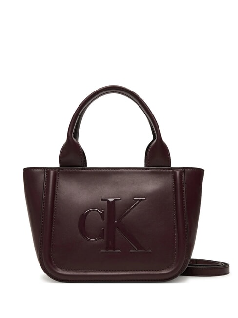 CALVIN KLEIN BOLD MONOGRAM Mała torebka z paskiem na ramię banialuki - Torby damskie