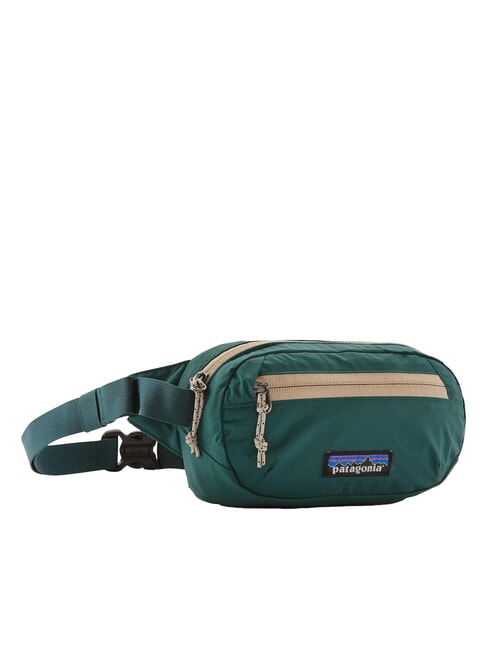 PATAGONIA TERRAVIA MINI Mała składana saszetka kaskadowo zielony - Marsupium