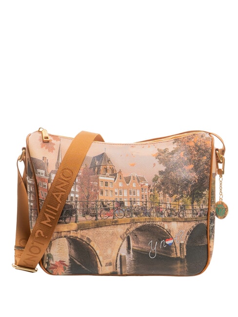 YNOT YESBAG Torba na ramię jesienna rzeka - Torby damskie