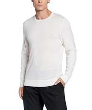CALVIN KLEIN SUPERIOR WOOL Sweter wełniany z okrągłym dekoltem - Koszulki męskie