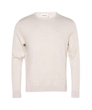 CALVIN KLEIN CK Bawełniany sweter z okrągłym dekoltem - Koszulki męskie
